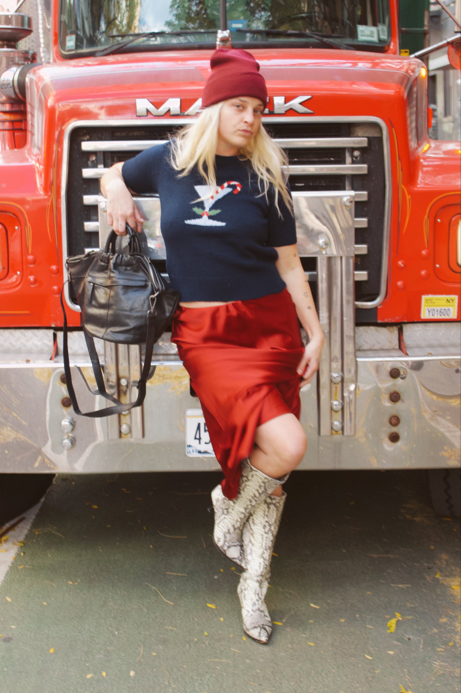 Short Sleeve Martini Sweater