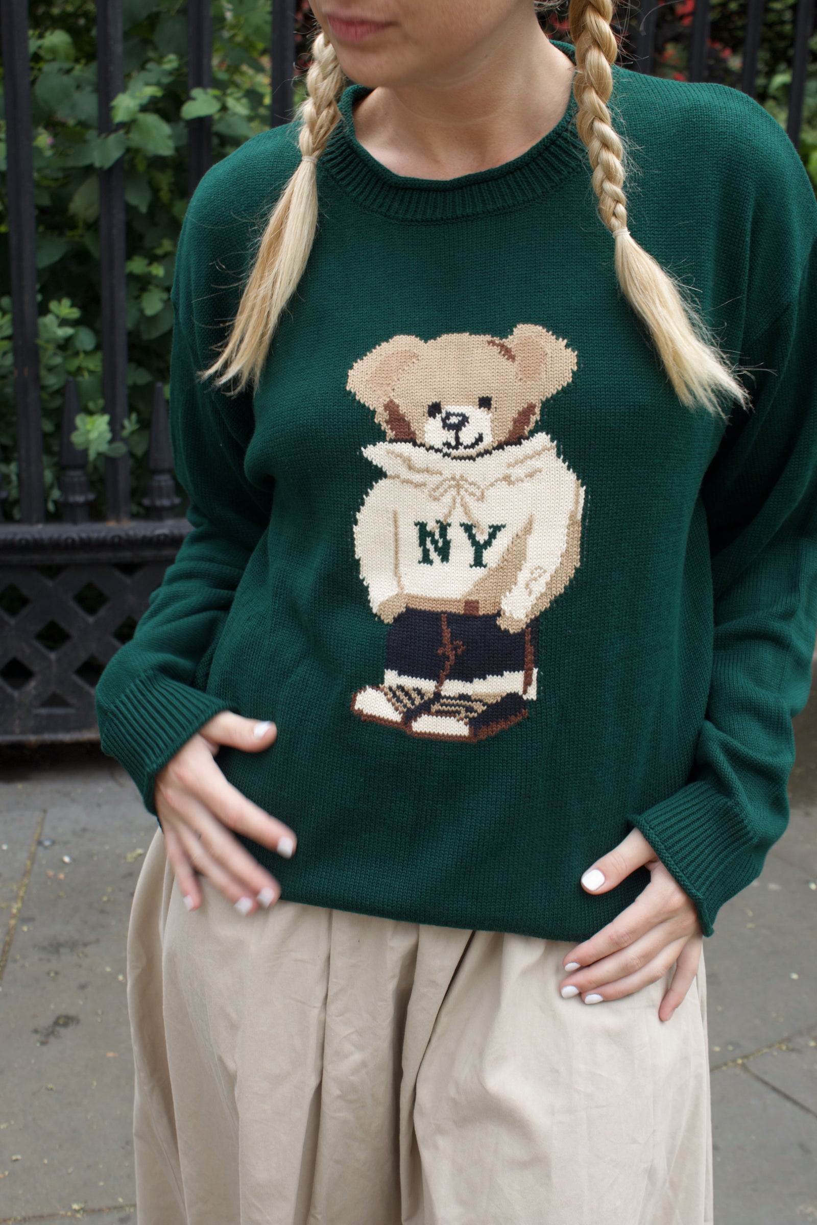 NY Bear Sweater