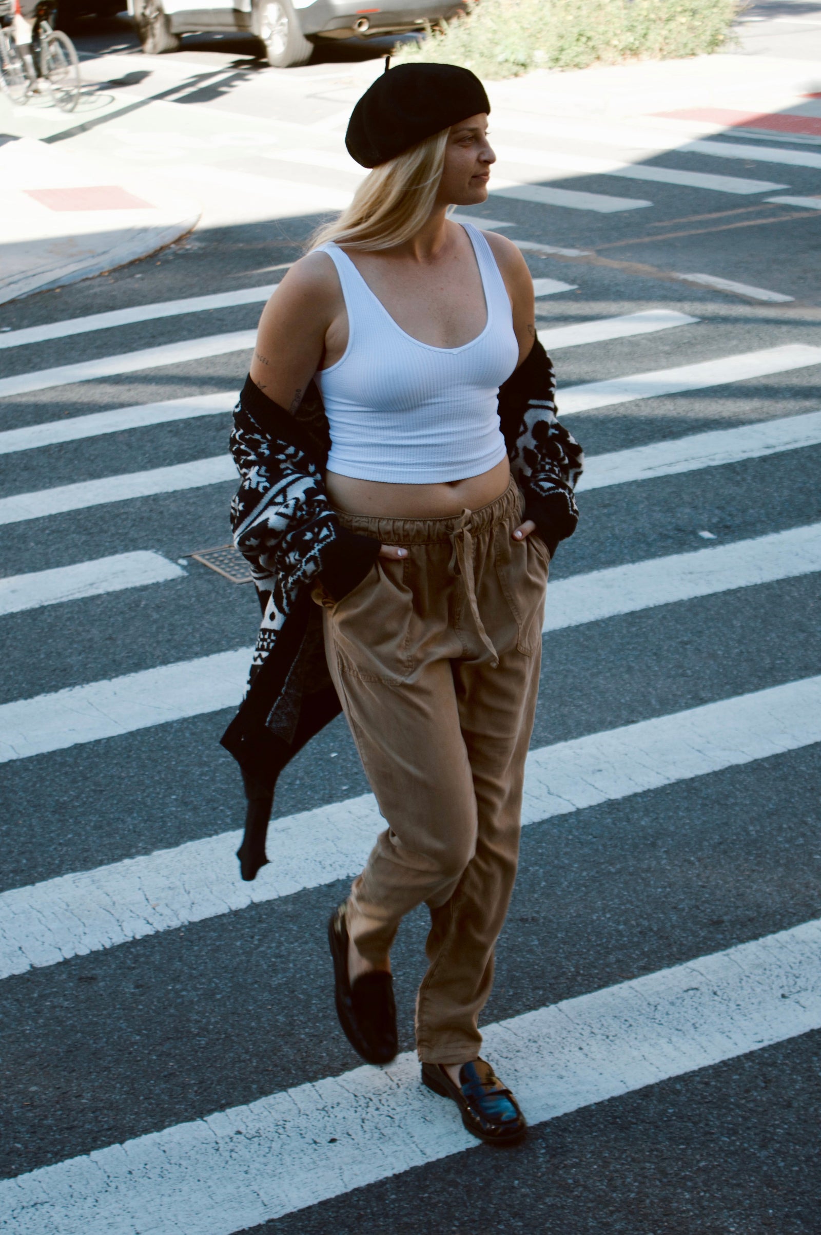 Straight Leg Tencel Pants
