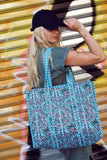 Quilted Beach Tote
