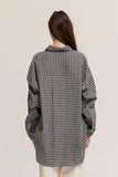 Oversized Gingham Shirt