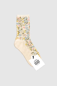 Women's Crew Blooming Garden Socks