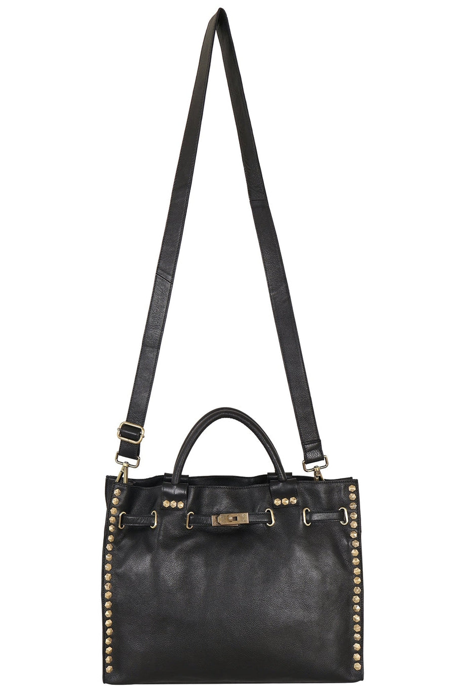 Mare Studded Leather Bag