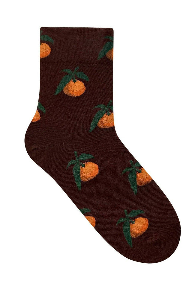 Oranges Crew Socks