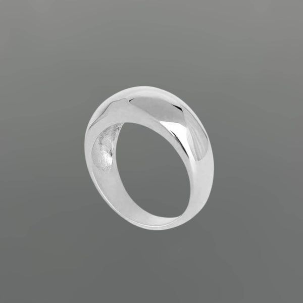 Sterling Silver Dome Ring