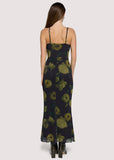 Nocturnal Blooms Maxi Dress