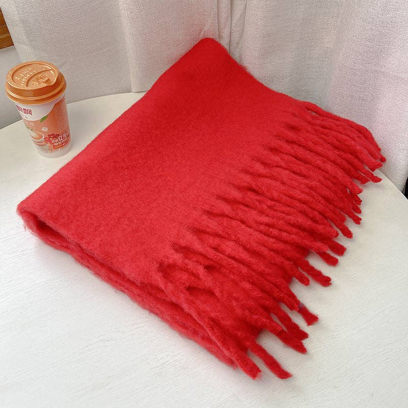 Chunky Soft Solid Scarf