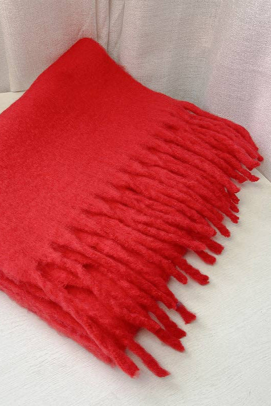 Chunky Soft Solid Scarf