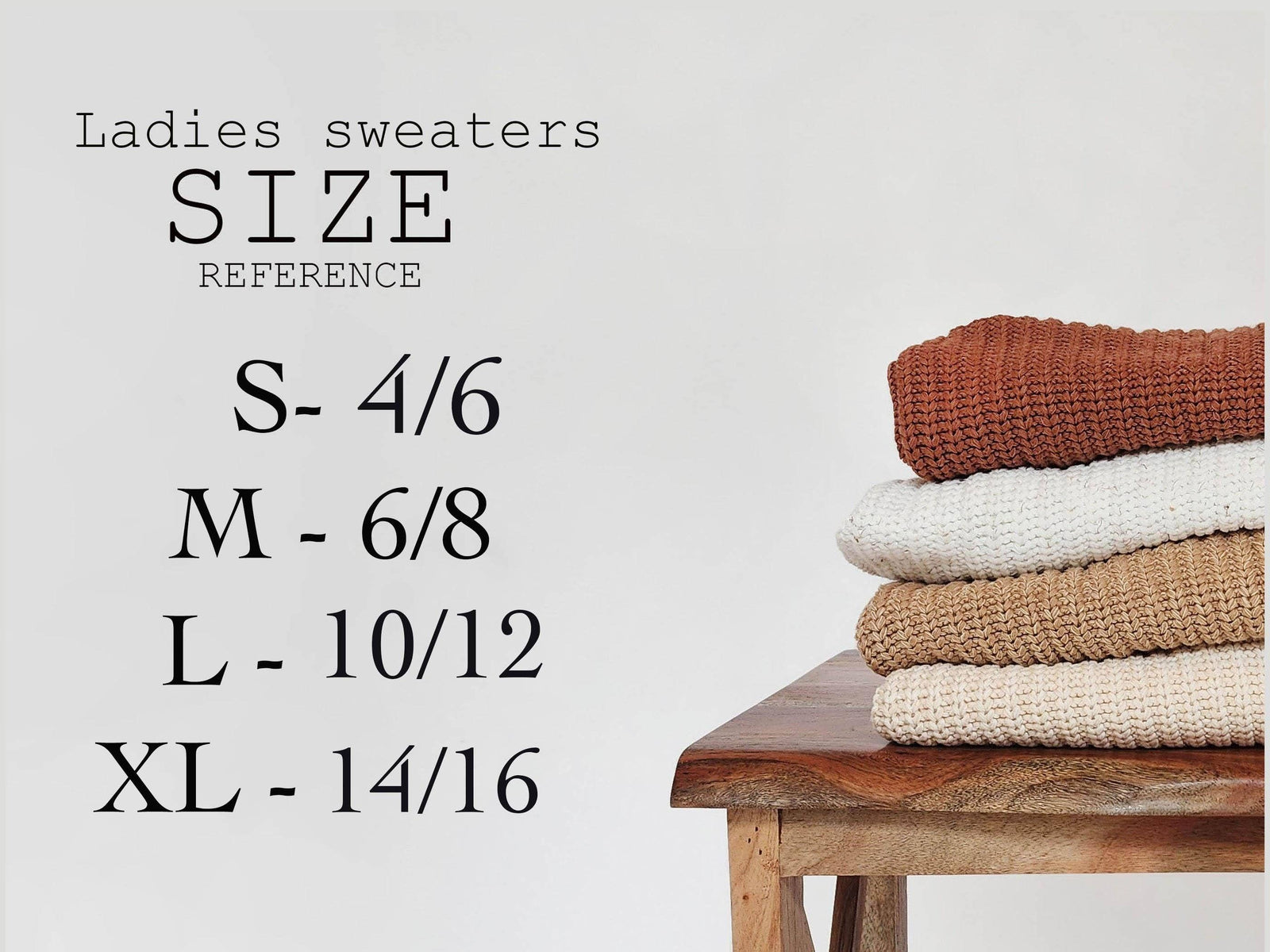 100% Cotton Chunky Sweater