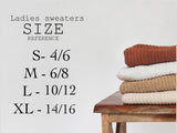 100% Cotton Chunky Sweater