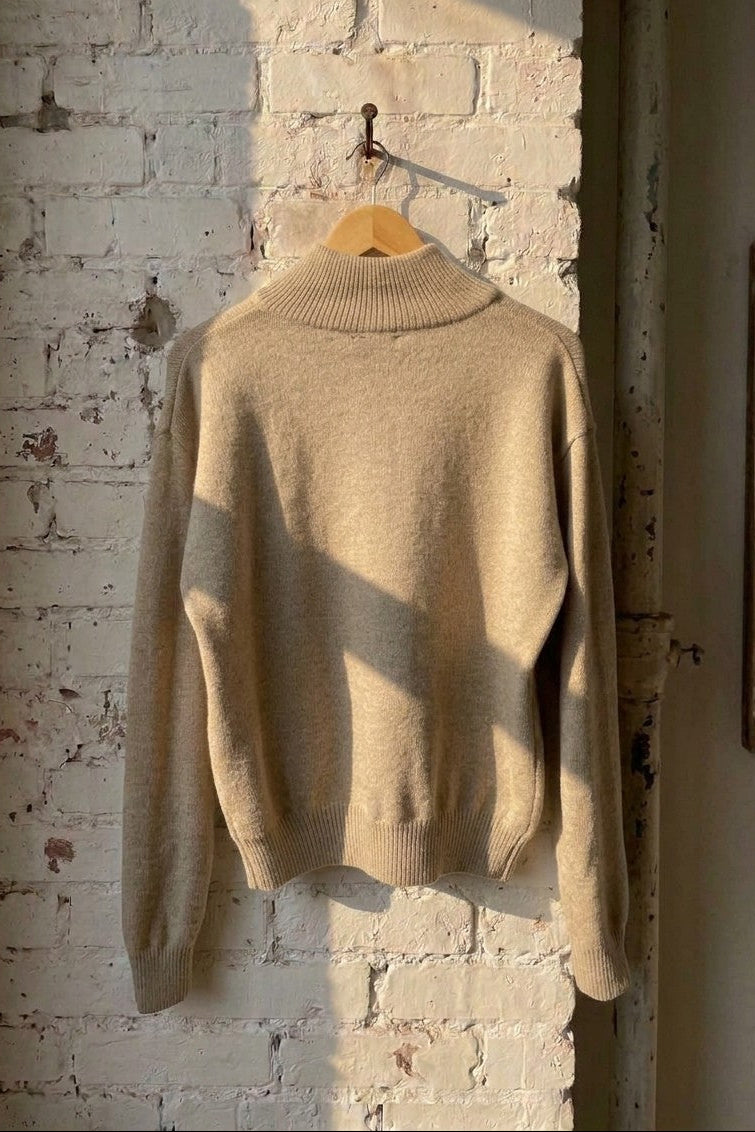 Classic Quarter Zip Sweater