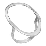 Sterling Silver Open Circle Ring