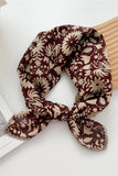 Picot Trim Bandana Scarf