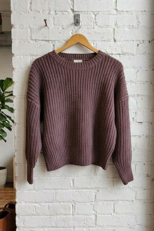 100% Cotton Chunky Sweater