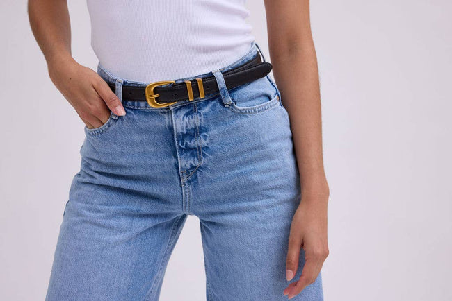 Western Leather Belt