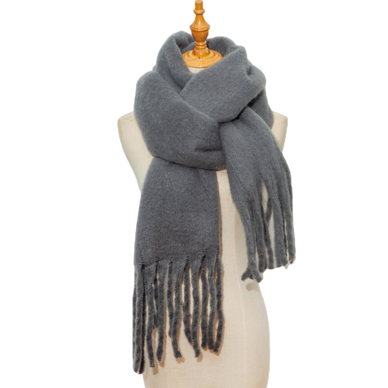 Chunky Soft Solid Scarf