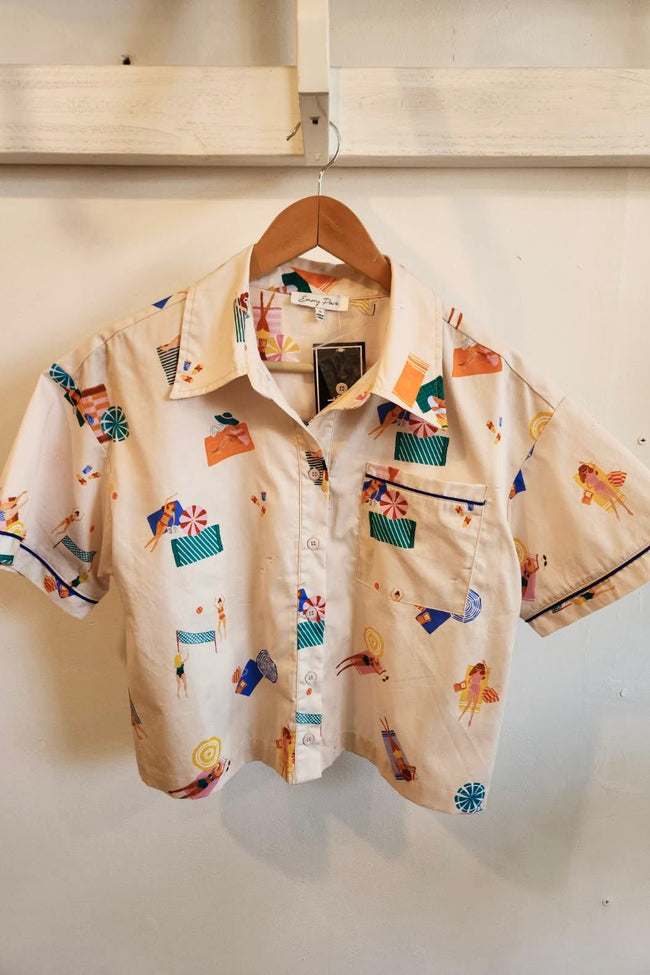 Beach Babe Camp Shirt