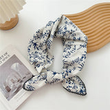 Picot Trim Bandana Scarf