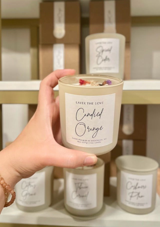 Candied Orange Soy Candle