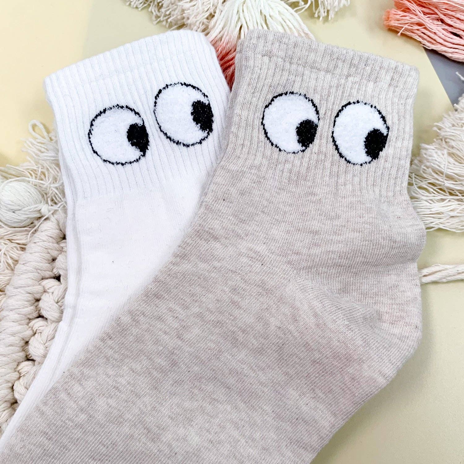 Crew Eyes Socks