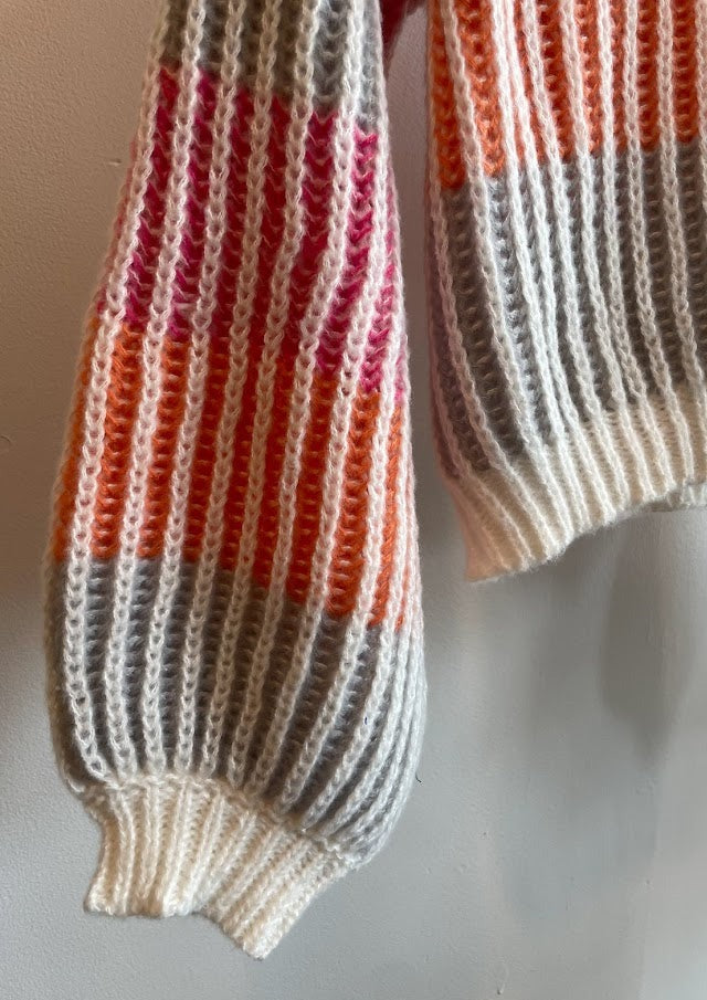 Bright Stripe Sweater