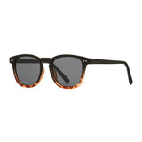 Ansen Sunglasses -  Onyx Walnut Tort  / Smoke Polarized