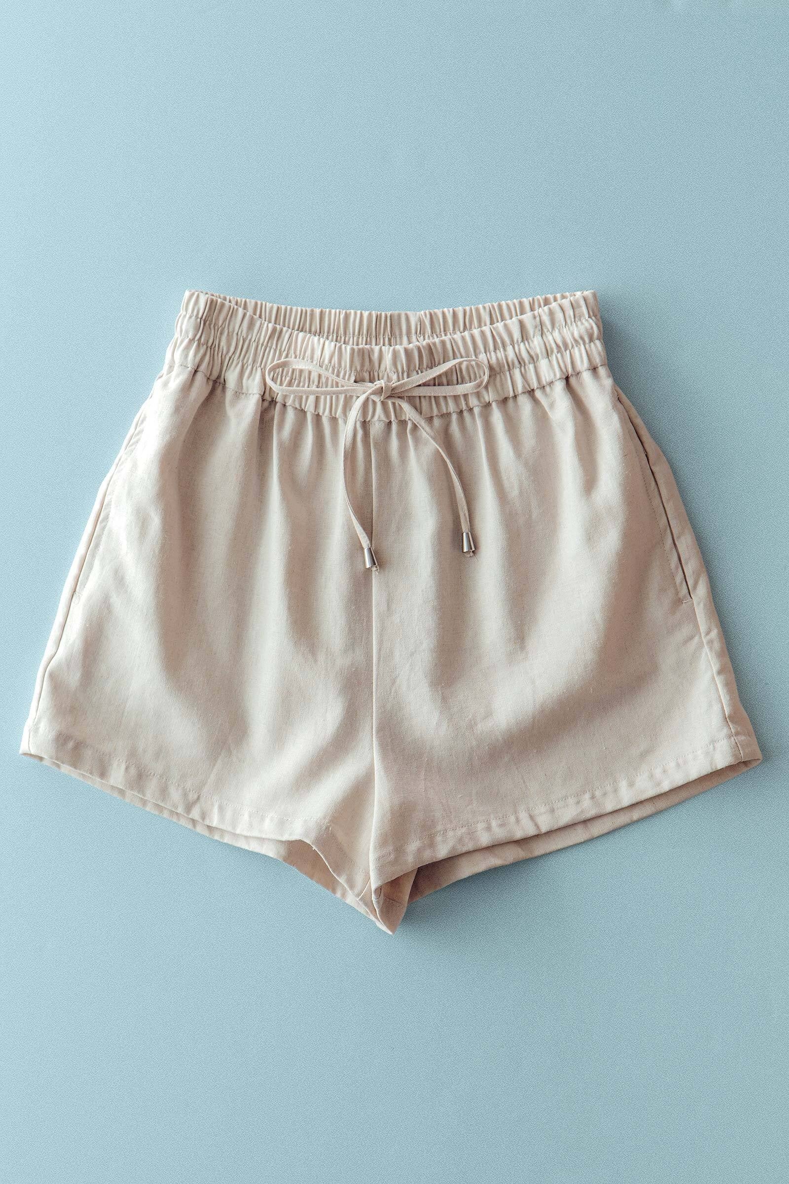 Easy Linen Blend Shorts