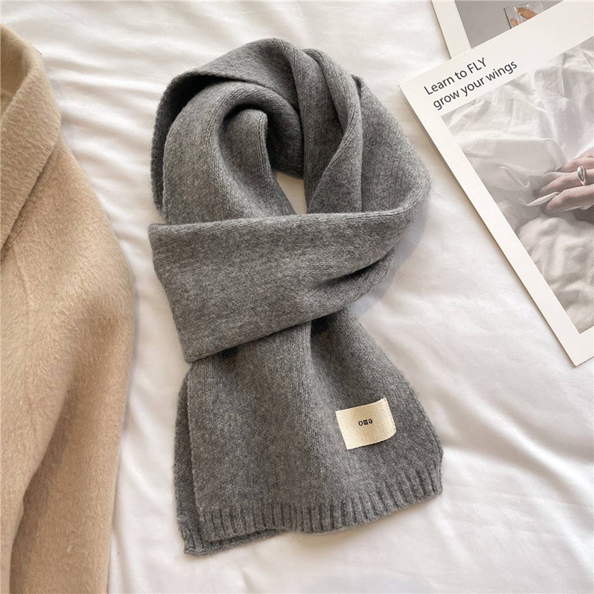 Fine Knit Scarf