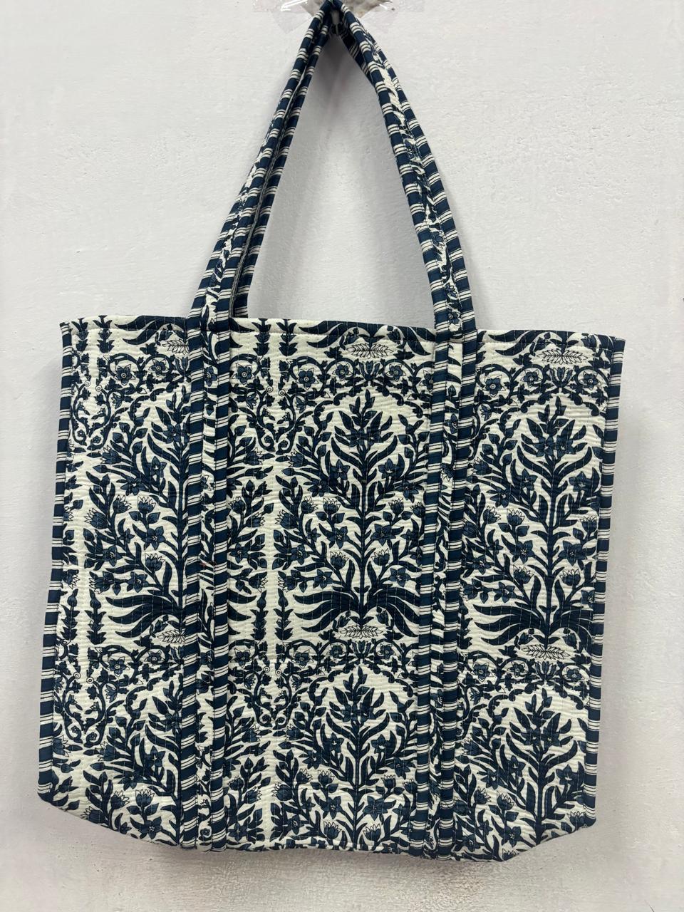 Quilted Beach Tote