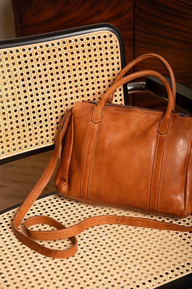 James Genuine Leather Crossbody