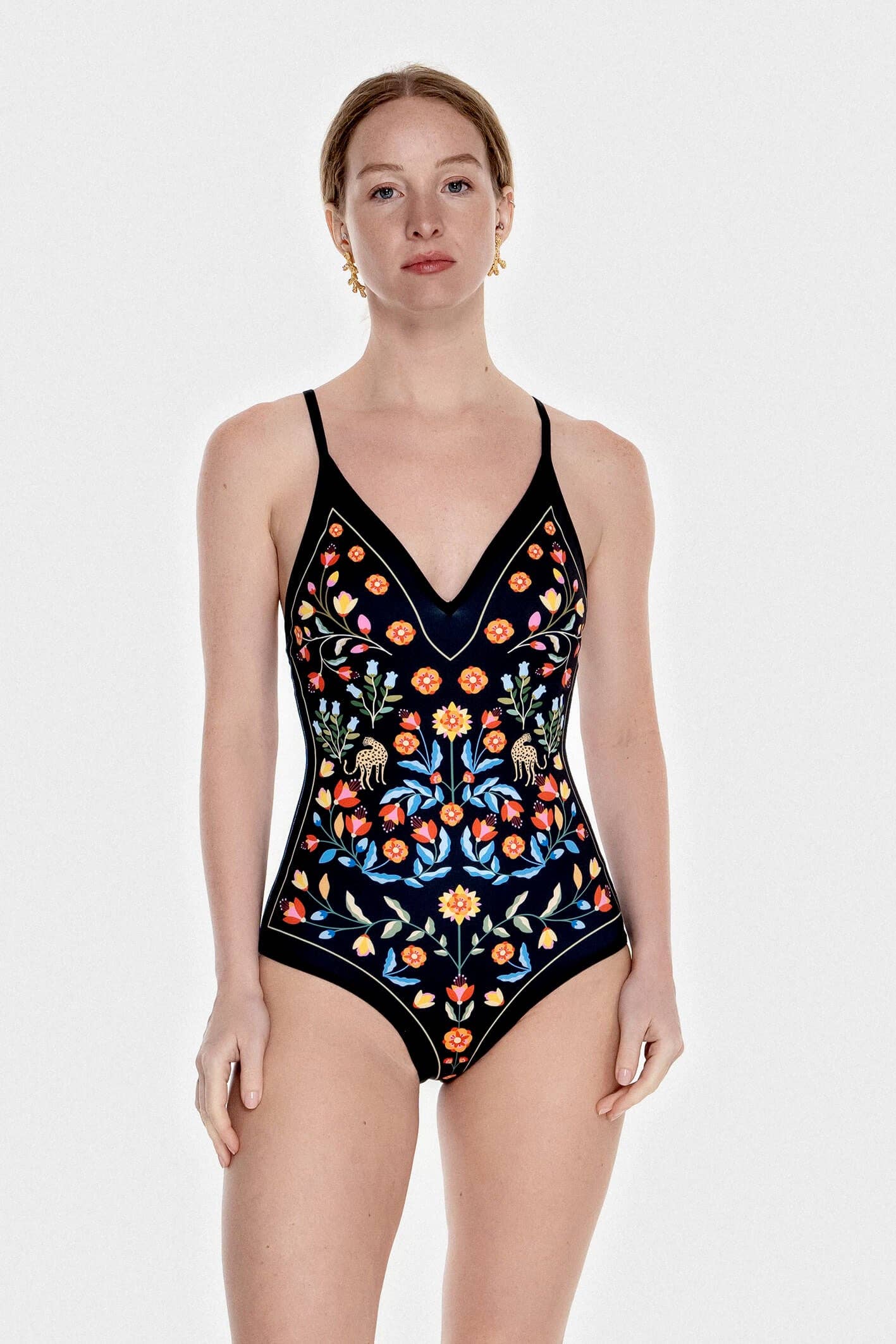 Night Imagination Reversible One-Piece Swimsuit