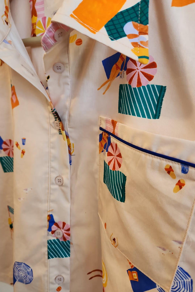 Beach Babe Camp Shirt