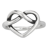 Love Knot Sterling Silver Ring