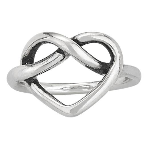 Love Knot Sterling Silver Ring