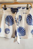 Shell Print Shorts