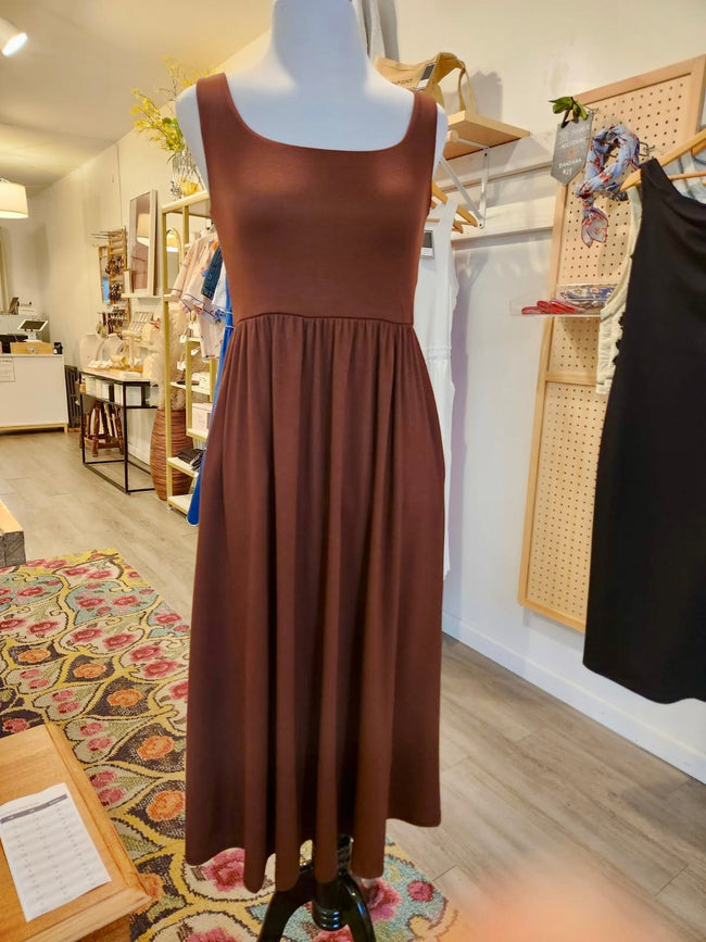 Chocolate Tank Dress