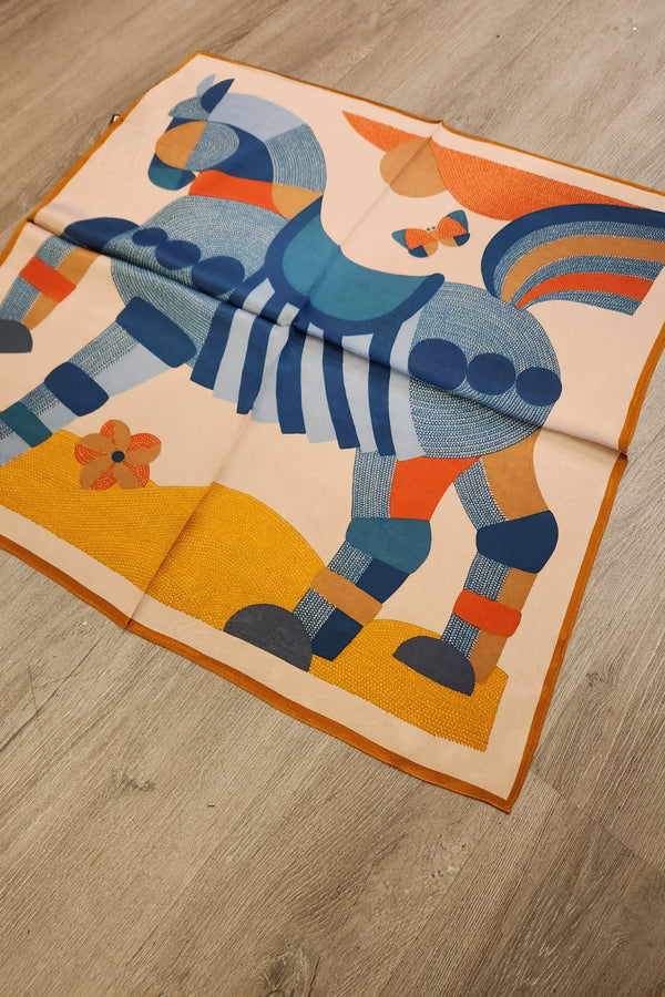 Square Silk Scarf Medium