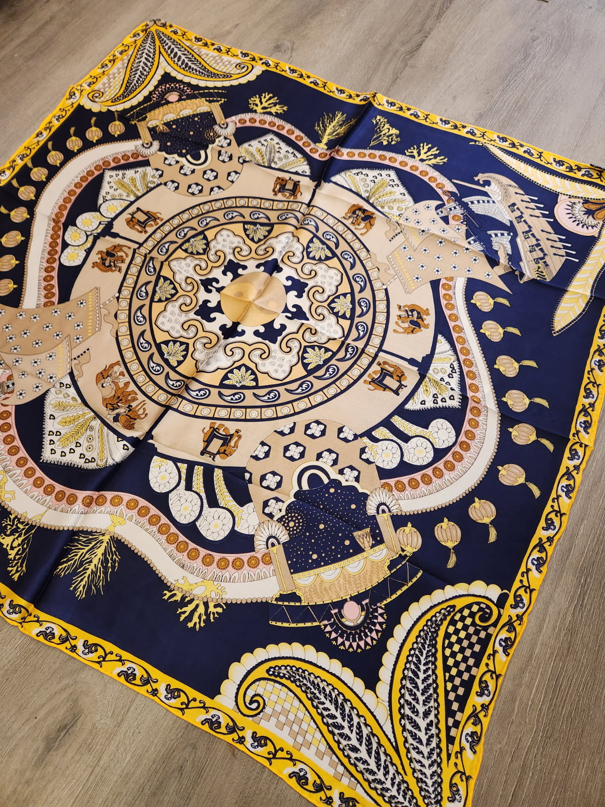 Square Silk Scarf Large