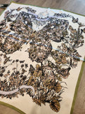 Square Silk Scarf Medium
