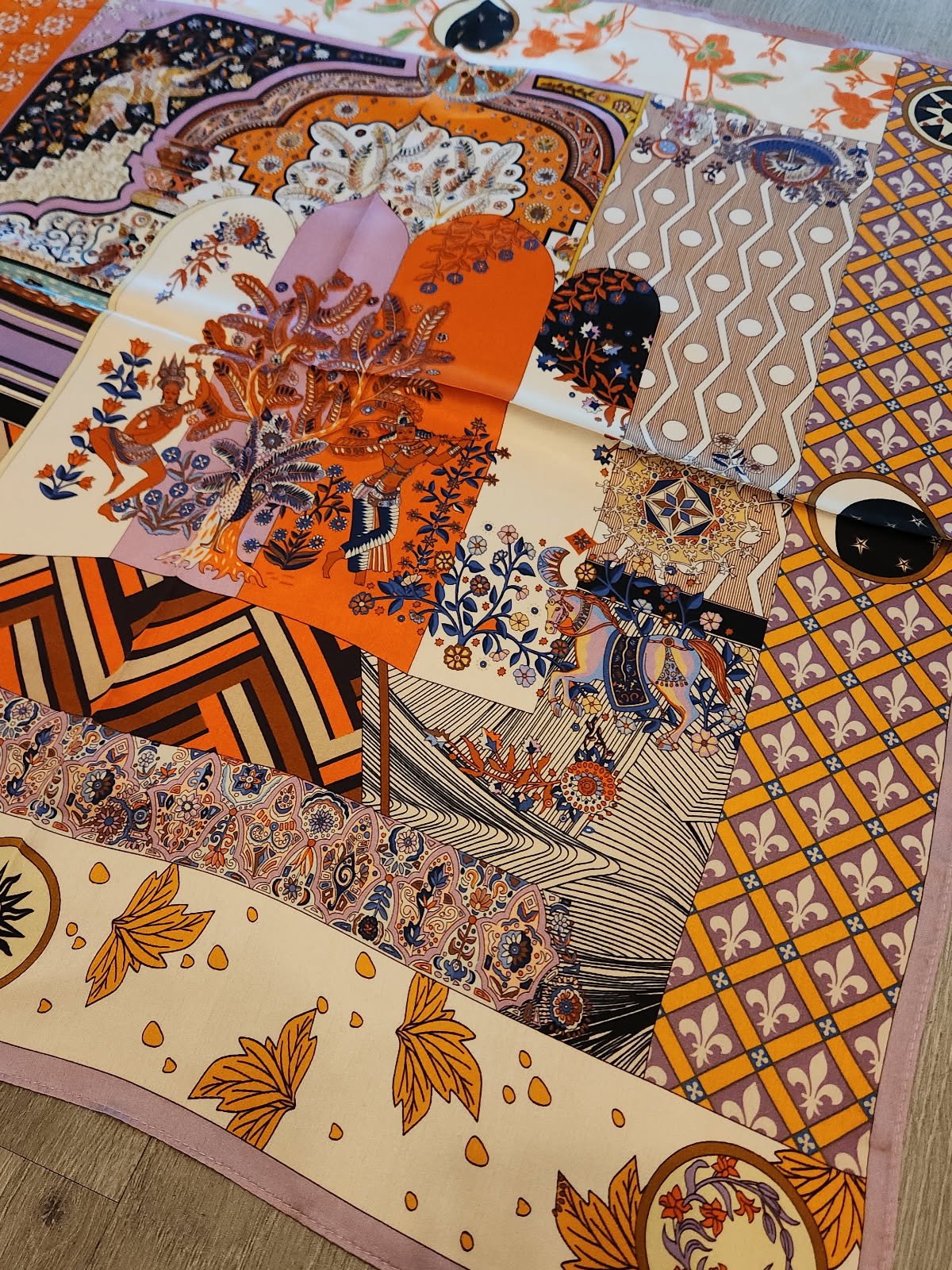 Square Silk Scarf Medium