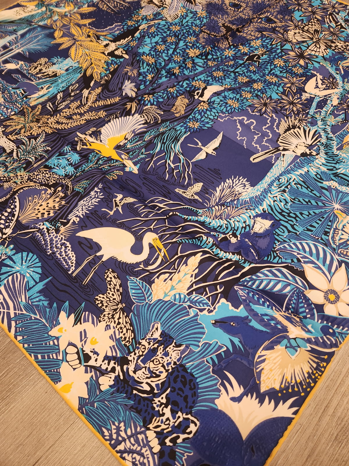 Square Silk Scarf Large
