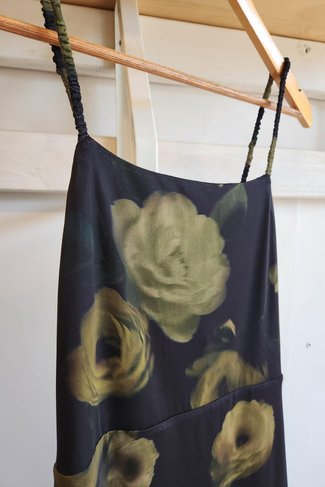 Nocturnal Blooms Maxi Dress