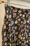 Floral Handkerchief Hem Skirt