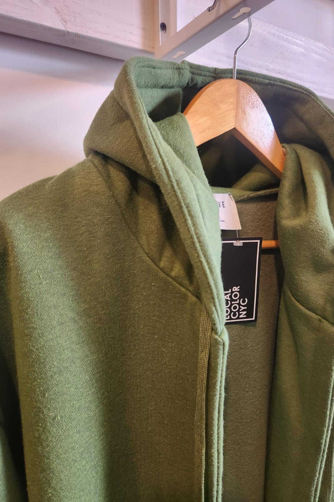 Long Lounge Hoodie Coat
