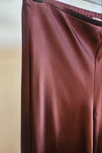 Satin Wide Leg Pant