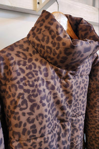 Leopard Puffer Jacket