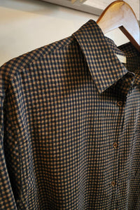 Dark Gingham Shirt