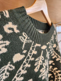 Jacquard Heart Sweater