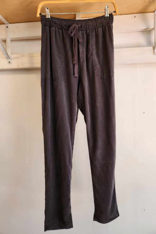 Final Sale - Straight Leg Tencel Pants