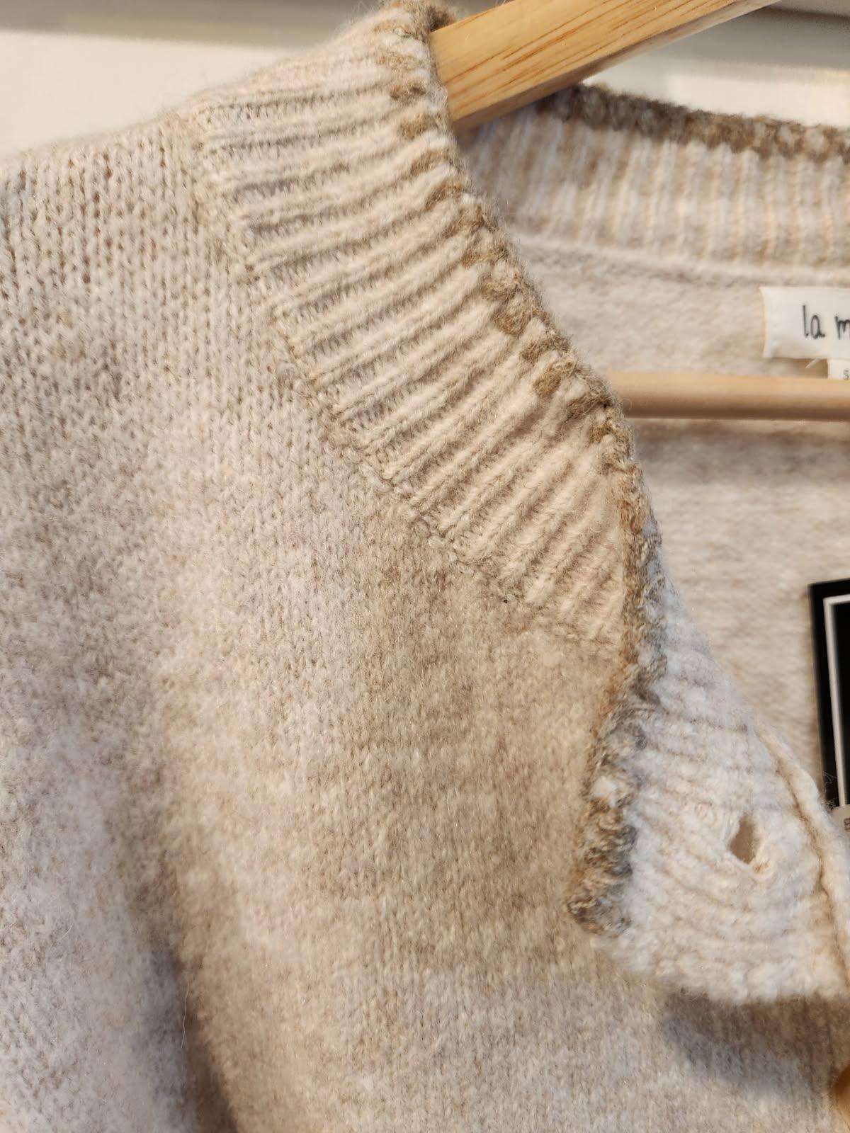 Blanket Stitch Cardigan